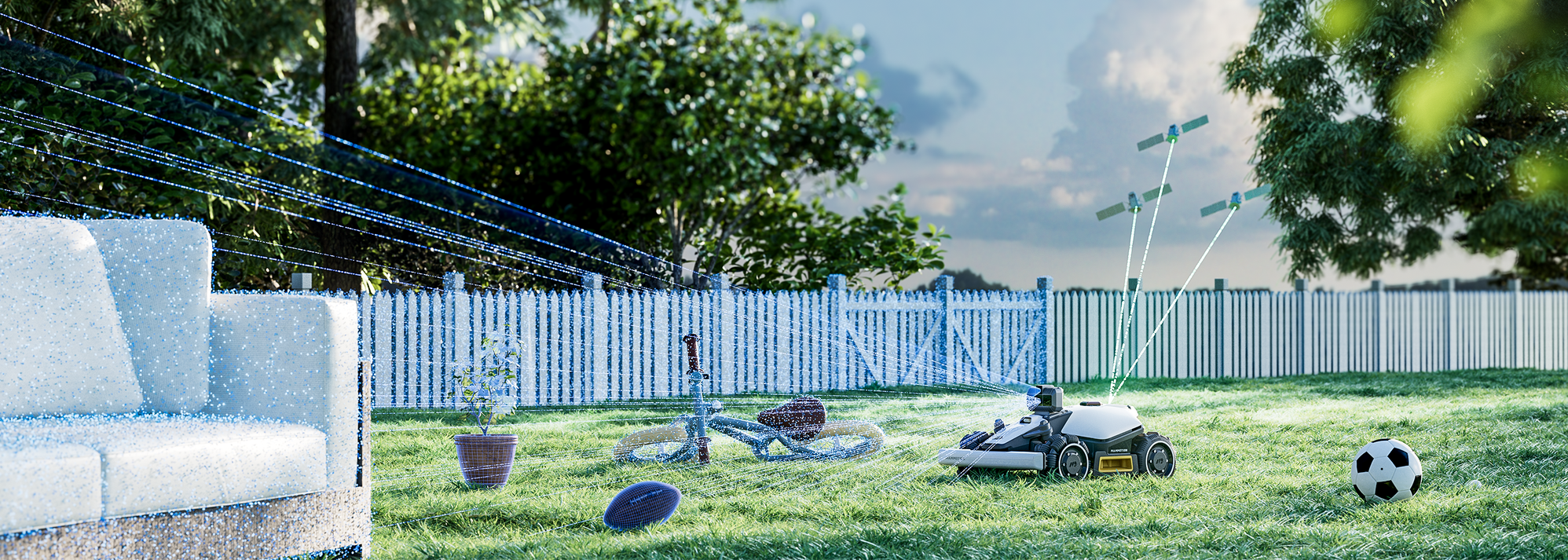 Robot Tagliaerba senza Filo Perimetrale RTK