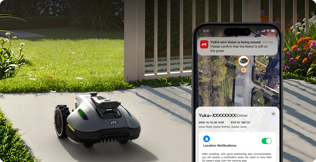 Mammotion Antifurto per Robot Tagliaerba