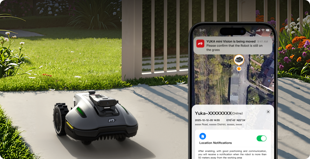 Mammotion Antifurto per Robot Tagliaerba