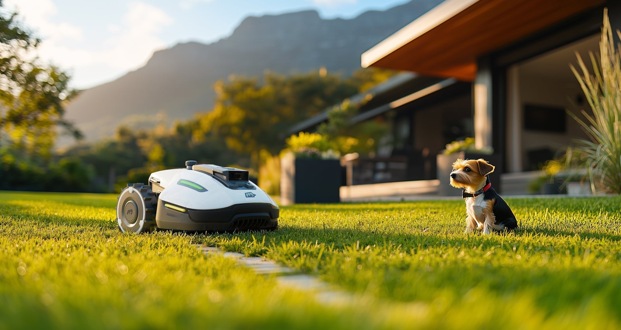 mammotion yuka mini robot tagliaerba senza filo perimetrale per piccoli giardini