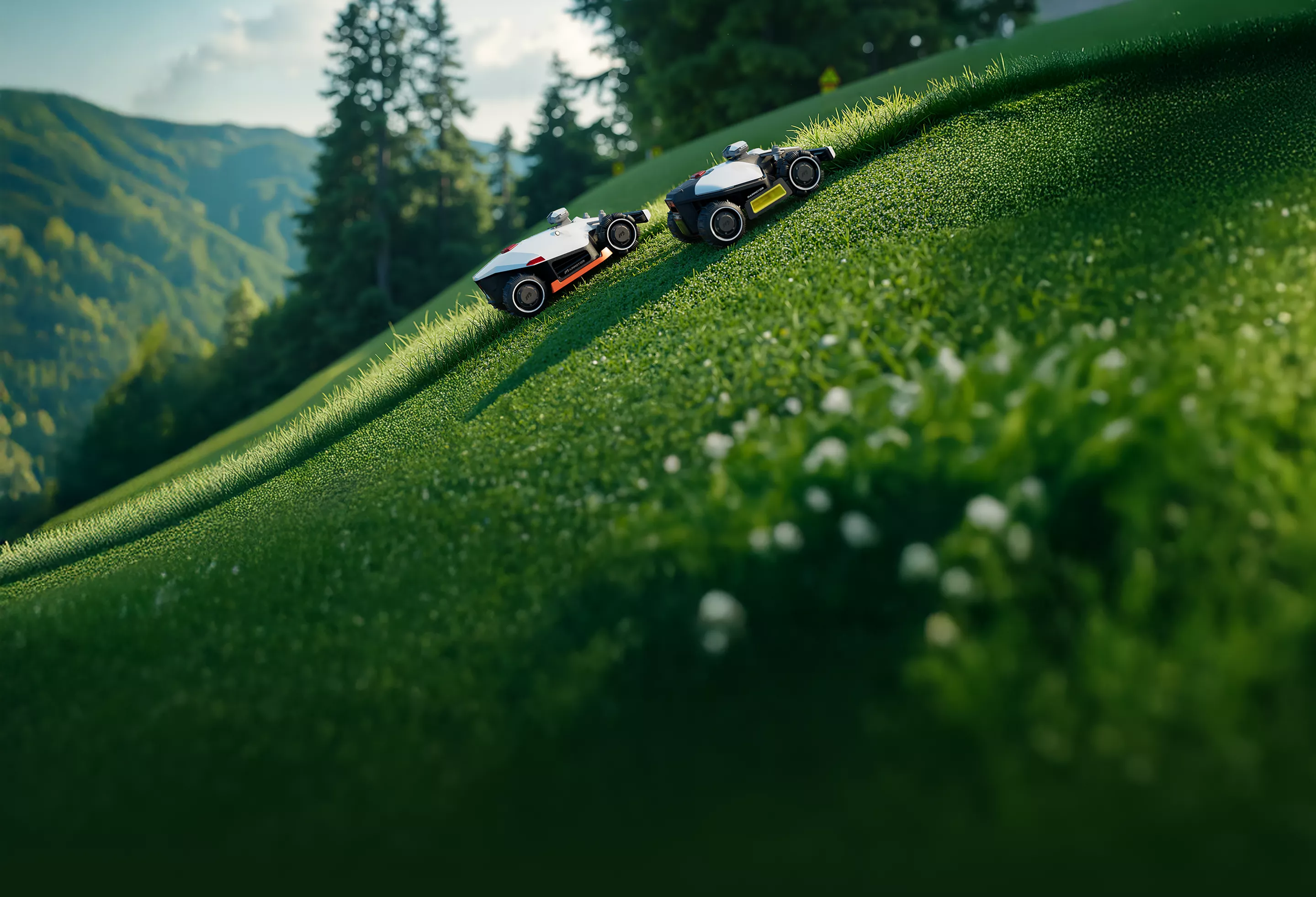 Mammotion LUBA robot tagliaerba 4x4 senza filo perimetrale