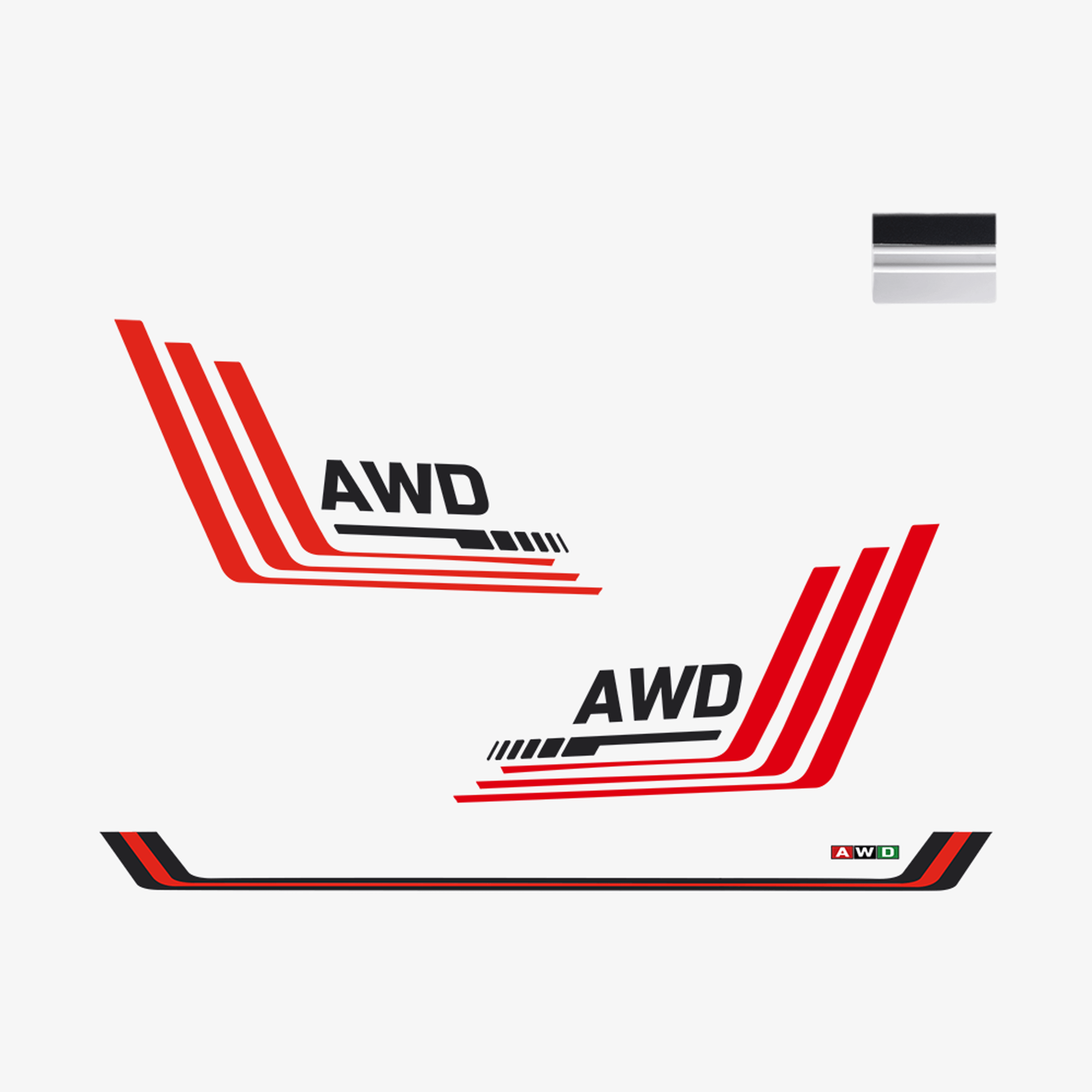 Adesivo Formula Car per la serie LUBA 2 AWD / LUBA mini AWD